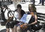 София - Протест в подкрепа на Горан Благоев - БНТ