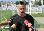 Русе - Спрени тренировки от футболистите на ФК Дунав