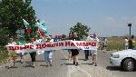 Русе - Протестна блокада на главния път Русе - Варна