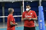 София - първа тренировка в зала на волейболните ни национали