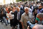 София - Президентът слезе при потестиращите пред "Дондуков"2