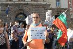 Контрапротест се провежда пред Министерски съвет в подкрепа на правителството(НОВИ СНИМКИ)