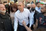 София - Протест в подкрепа на президента