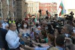 София - Протест в подкрепа на президента