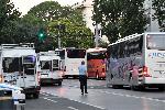 София - Протестиращи блокират движението по булевард "Дондуков" и улица "Раковска"