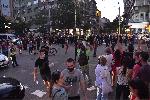 София - Протестиращи блокират движението по булевард "Дондуков" и улица "Раковска"