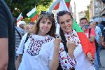 София - Протест в подкрепа на президента