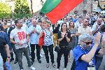 София - Протест в подкрепа на президента