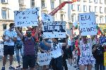 София - Протест в подкрепа на президента