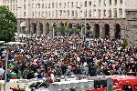София - Антиправителствен протест - Ден пети