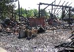 Русе - Пожар в склад за покривни изолации
