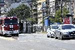 София - Катастрофирал камион до гара Подуяне