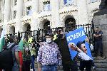 София - Протест "Масово хвърляне на каскети"