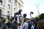 София - Протест "Масово хвърляне на каскети"
