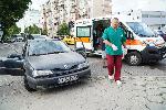 Лека катастрофа докара спешна помощ в Хасково