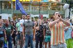 София - протест пред БНТ