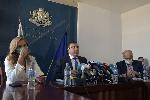 София - Пресконференция на здравния министър проф. Костадин Ангелов