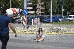 София - Антиправителствен протест -Блокада на булевард България