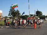 Русе - Антиправителствен протест - Блокада на Дунав мост
