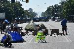 София - Антиправителствена протестна блокада на Орлов мост