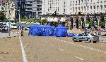 София - Антиправителствена протестна блокада на булевард "Цар Освободител"