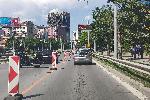 София - Катастрофа с мотор на булавард "България"