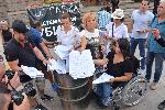 София - Мая Манолова гори изборни протоколи
