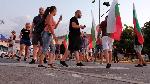 Кресна - Блокада на международен път Е-79 от протестиращи