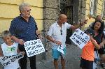 Бургас - Протест срещу карантинен хотел за изолация на болни с Covid-19