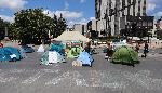 Варна - Протестен къмпинг пред Общината
