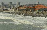 Бургас - Унищожена пясъчна ивица от бурно море