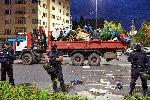 София - Антиправителствени протести - разбиване на палатковия лагер на Орлов мост