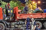 София - Антиправителствени протести - разбиване на палатковия лагер на Орлов мост
