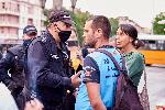 София - Антиправителствени протести - разбиване на палатковия лагер на Орлов мост