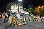 София - Антиправителствени протести - възстановяване на палатковите лагери на Орлов мост