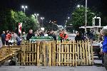 София - Антиправителствени протести - възстановяване на палатковите лагери на Орлов мост