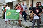 София - протест пред посолството на Беларус