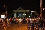 София - Протестна блокада на кръстовище пред Румънското посолство