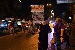 София - Протестна блокада на кръстовище пред Румънското посолство