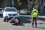 Лек автомобил и мотоциклет катастрофираха в Бургас