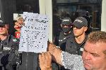 София - Антиправителствени протести - Блокада сградата на КПКОНПИ