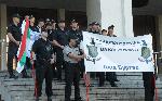 Бургас - Протест на служители на служебна охрана