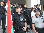 Бургас - Протест на служители на служебна охрана