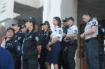 Бургас - Протест на служители на служебна охрана