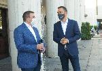 Бургас - Посещение на министърът на здравеопазването професор Костадин Ангелов