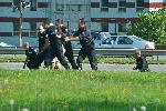 СОФИЯ - Протести - Национална среща на прокурорите в резиденция Бояна - арестуван протестиращ