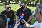 СОФИЯ -  Пресконференцията на хора от контрапротеста