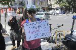 София - Протест пред метростанция Медицински университет