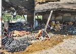 Село Кърналово - Пожар на зеленчуковата борса