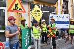 София - Антиправителствен протест - Акция под надслов "Масово отваряне на очи"
